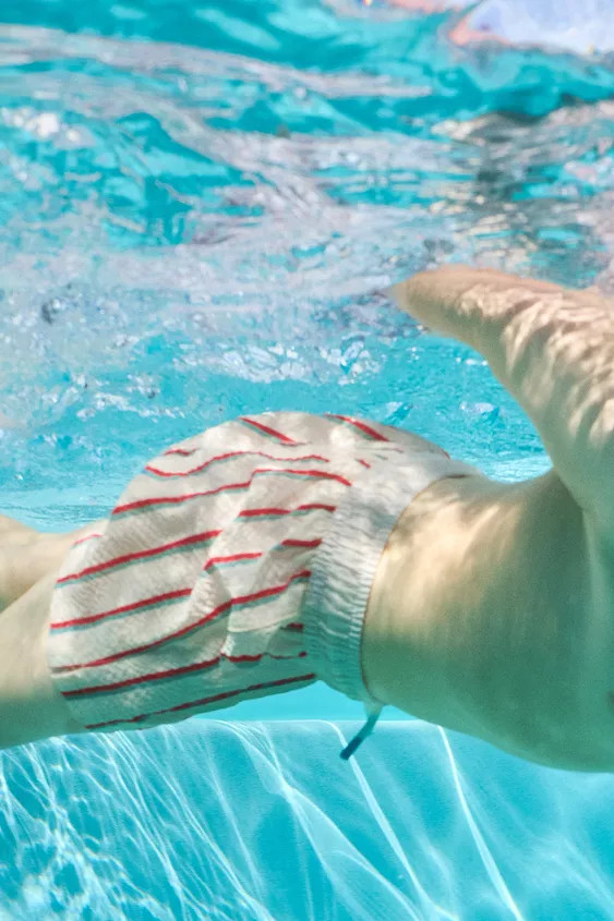 2-6 YEARS / STRIPED SWIM SHORTS | Zara US