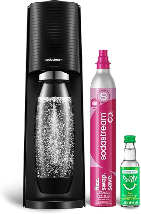 SodaStream - Terra Soda Streaming Machine - STARTER KIT - Sparkling Water Maker with CO2 & Bubly ... | Amazon (US)