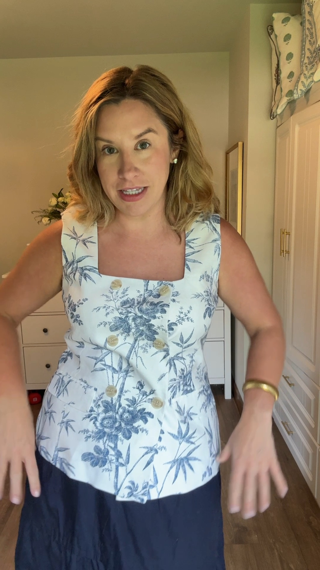 Love this Grandmillennial look! In a large top and bottom  

#LTKSaleAlert #LTKMidsize #LTKFindsUnder100