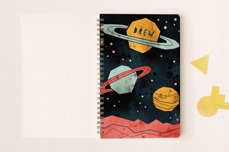 Space Planets Notebooks | Minted