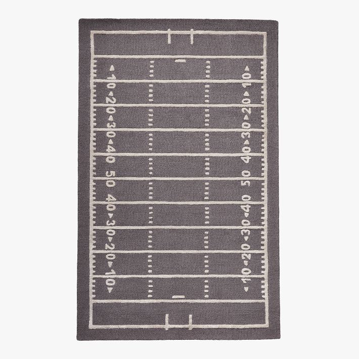 Touchdown Wool Rug | Pottery Barn Teen