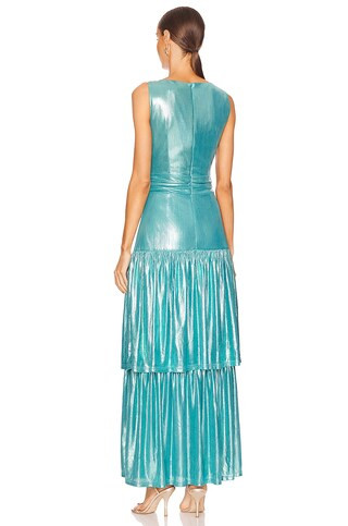 Josephine Gown in Turquoise | Revolve Clothing (Global)