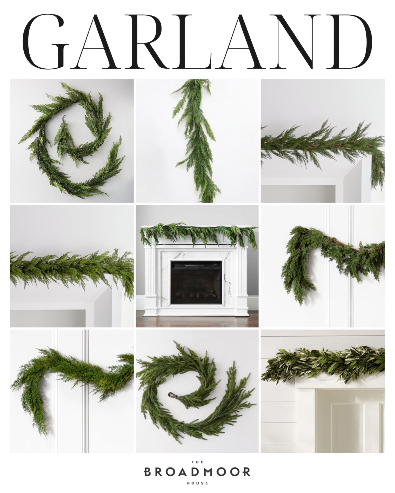 I love splurging on garlands for the holidays! No matter what the trends are your base greenery can always stay the same!

Christmas decor, holiday decor, Christmas garland, Christmas tree, mantel decor, mantle styling, Christmas mantle, home decor, living room, kitchen, bedroom, porch decor, cedar wreath

#LTKHoliday #LTKhome #LTKstyletip
