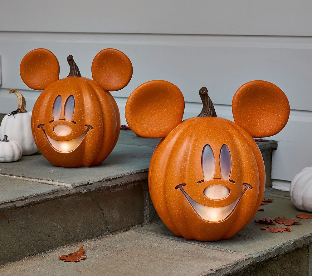 Disney Mickey Mouse and Friends Pumpkin Luminary | Pottery Barn Kids