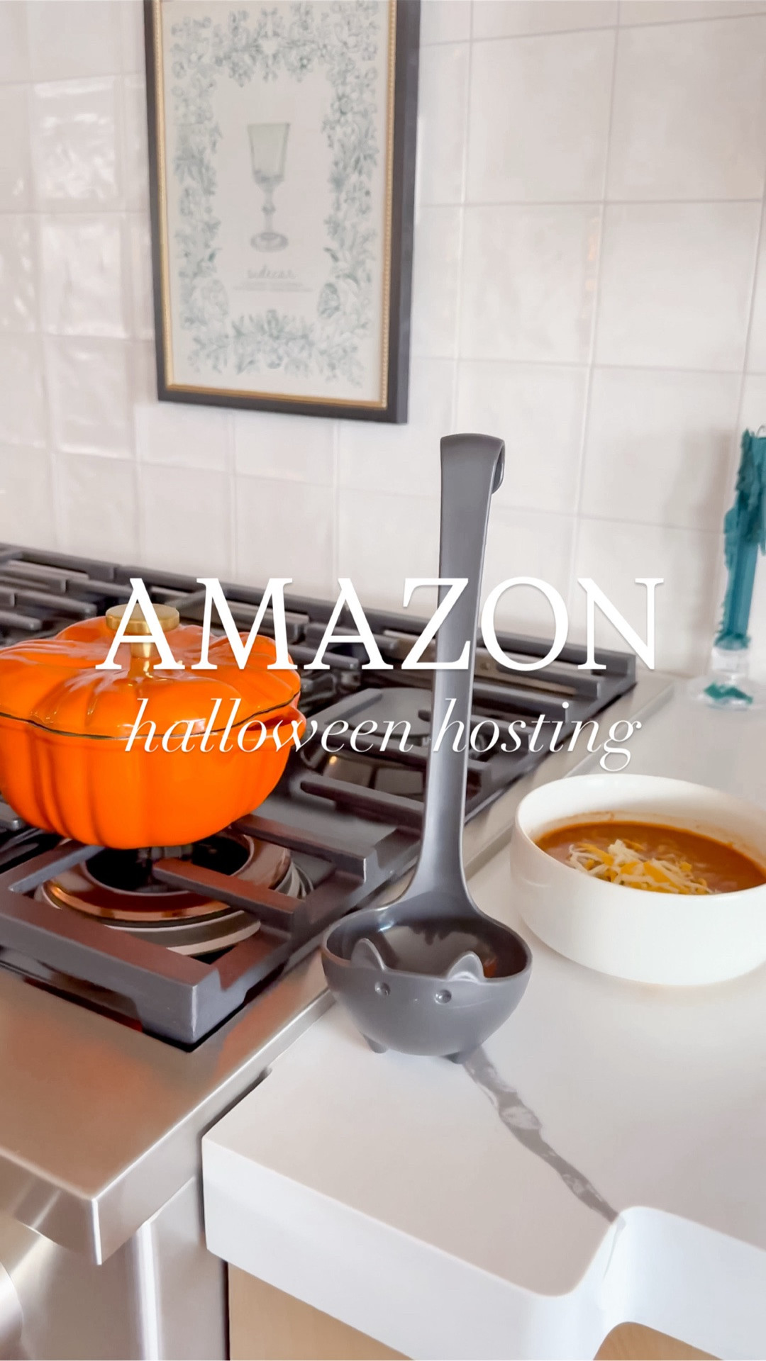 This cute cat ladle has a hook and legs for convenient use and adds to the Halloween decor! 🎃🐈‍⬛🤍


#thesistershoppers #halloweenhosting #amazonhalloween #halloweenkitchen #fallhosting @amazon

#LTKfoodie #LTKSeasonal #LTKHome