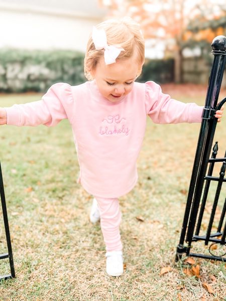 Shop your local children’s boutique! They have so many cute brands that can’t be linked, like this sweet combo by Luigi Kids.  If you’re in the Atlanta area, Baby Braithwaite has the best personalization options for all things- clothes, ornaments, home goods, backpacks…. 

#LTKbaby #LTKbump #LTKkids