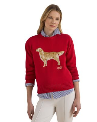 Intarsia Knit Golden Retriever Sweater | Bloomingdale's (US)