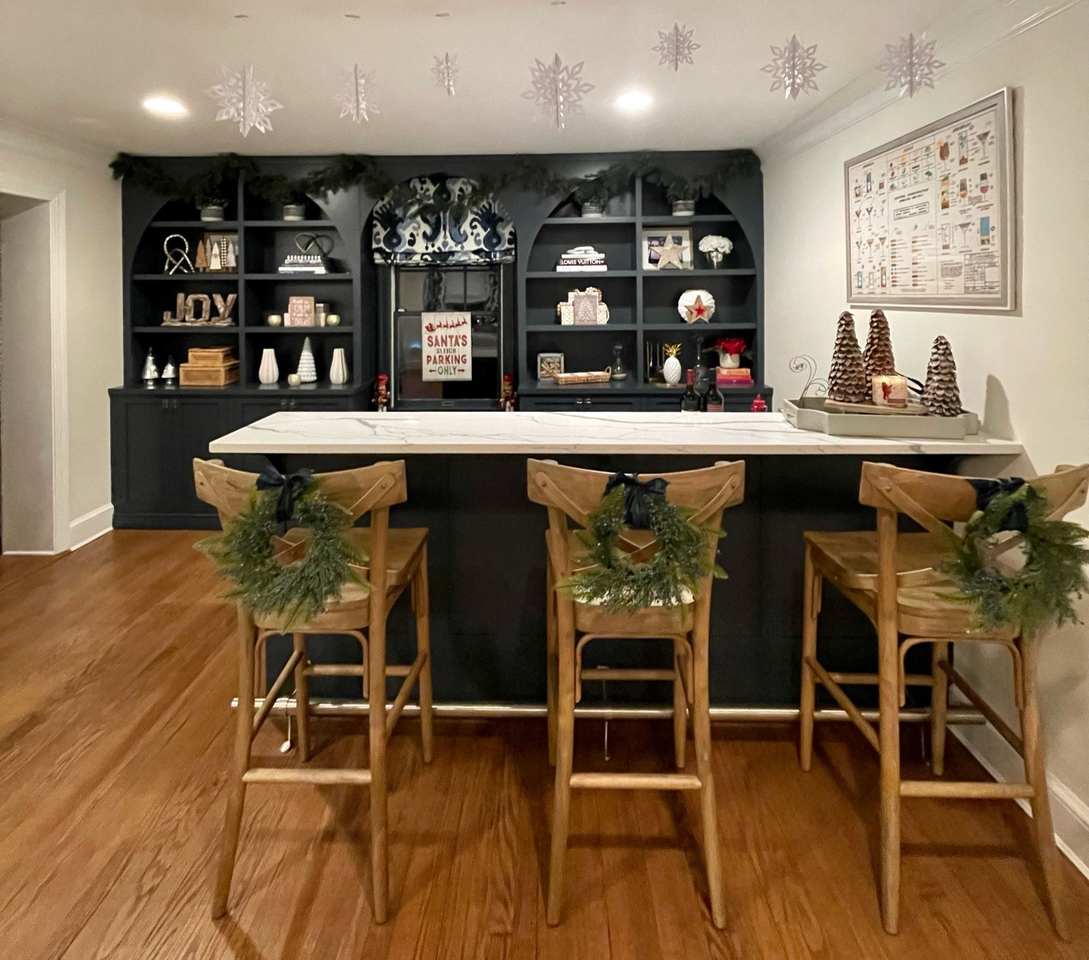 Flashback to holiday decor! These barstools are super sturdy and come already assembled which is a huge bonus.  Also available in counter height.  

#LTKSeasonal #LTKFind #LTKhome