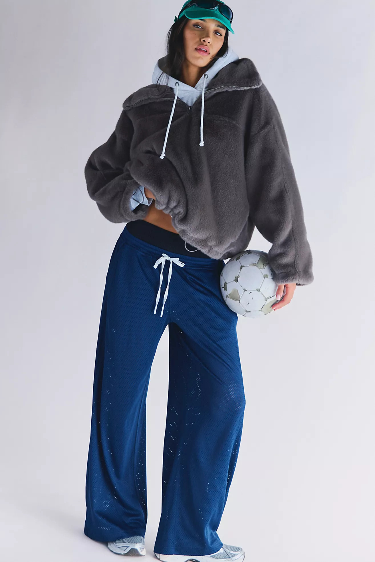 Alpine Faux Fur Half Zip | Free People (Global - UK&FR Excluded)