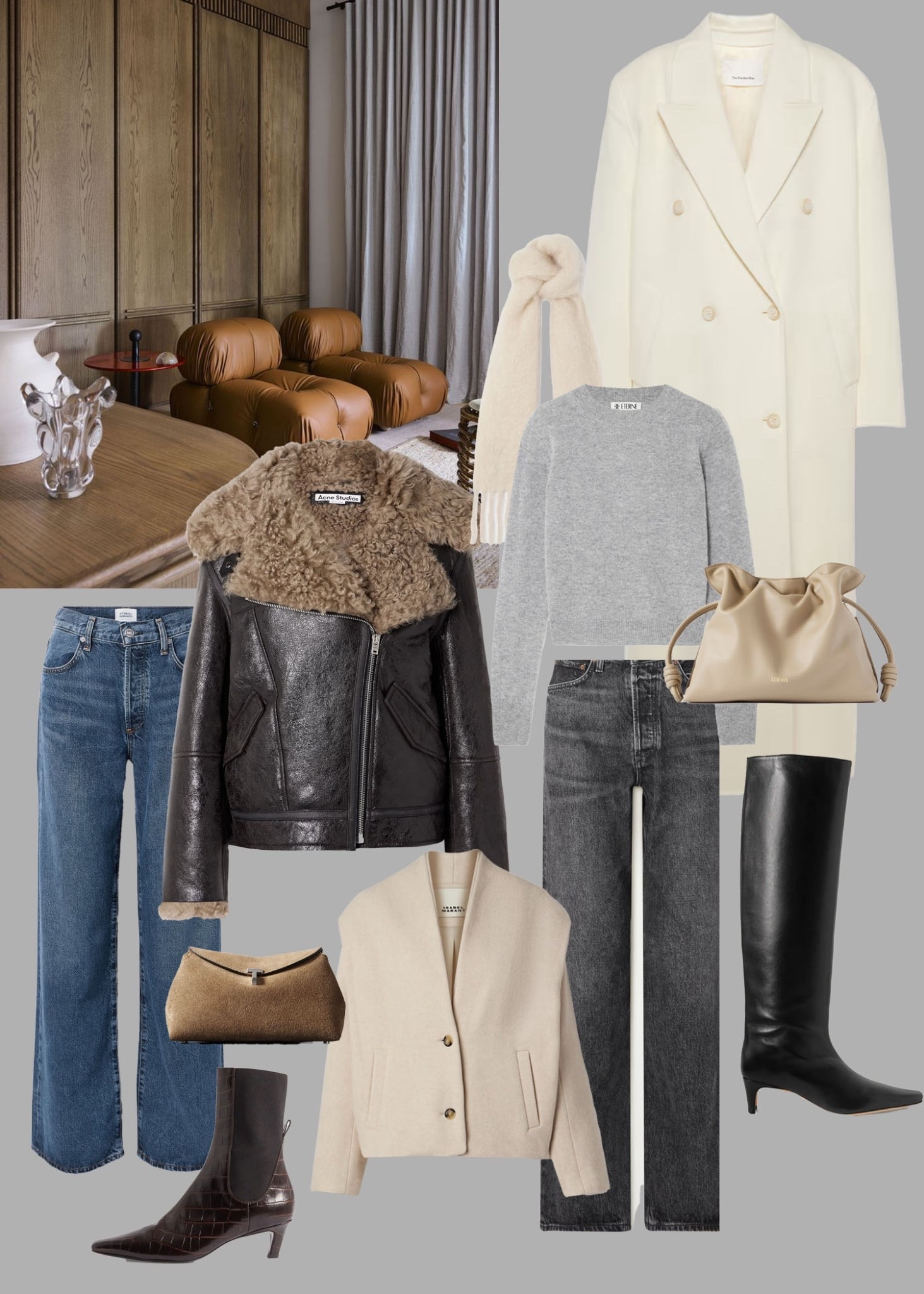 My Net-A-Porter winter wishlist
- Denim
- coats 
- boots 
- suede handbag 
- winter jackets 


#LTKwinter #LTKstyletip #LTKaustralia