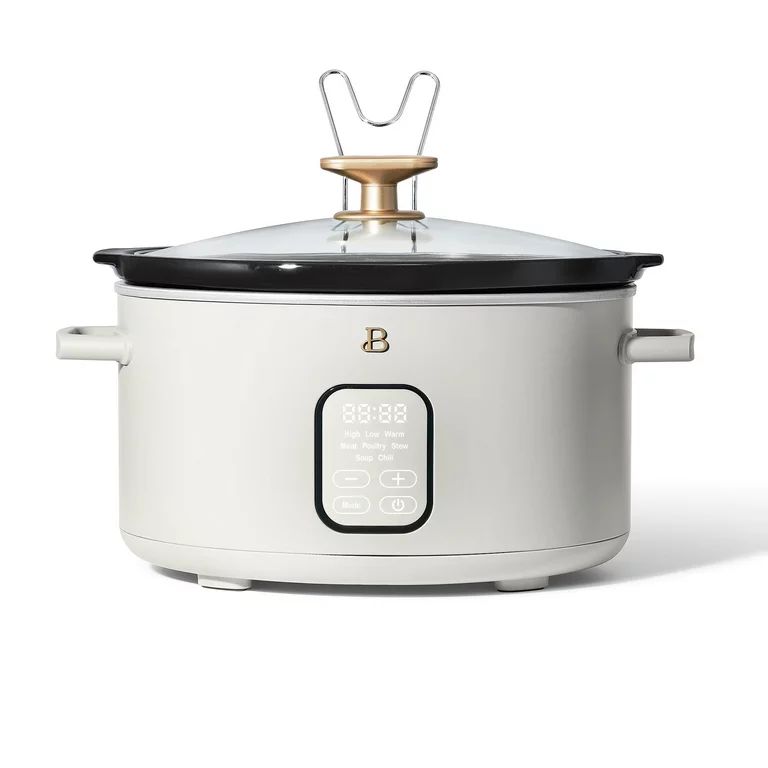 Beautiful Beautiful 6 Quart Programmable Slow Cooker, White Icing by Drew Barrymore (4.4)4.4 star... | Walmart (US)
