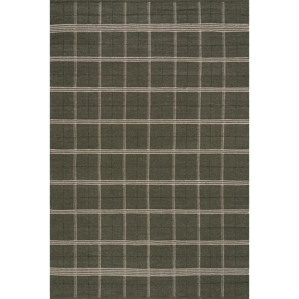 Nate Berkus Downing Plaid Wool Cozy Area Rug | Wayfair North America