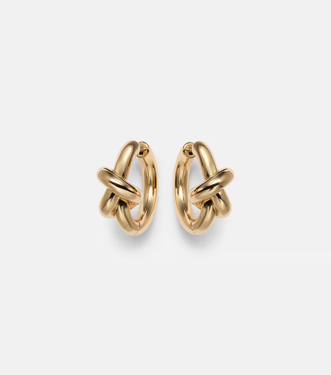 10kt gold huggie earrings | Mytheresa (UK)
