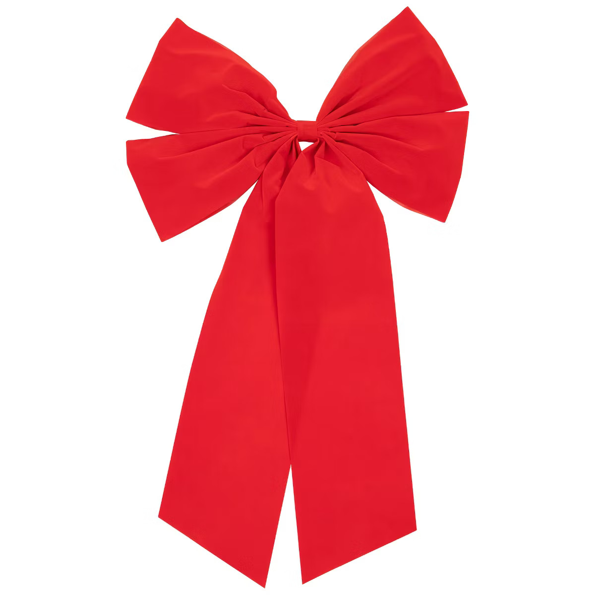 Northlight 4-Loop Velveteen Christmas Bow Decoration - 18" x 30" - Red | Target