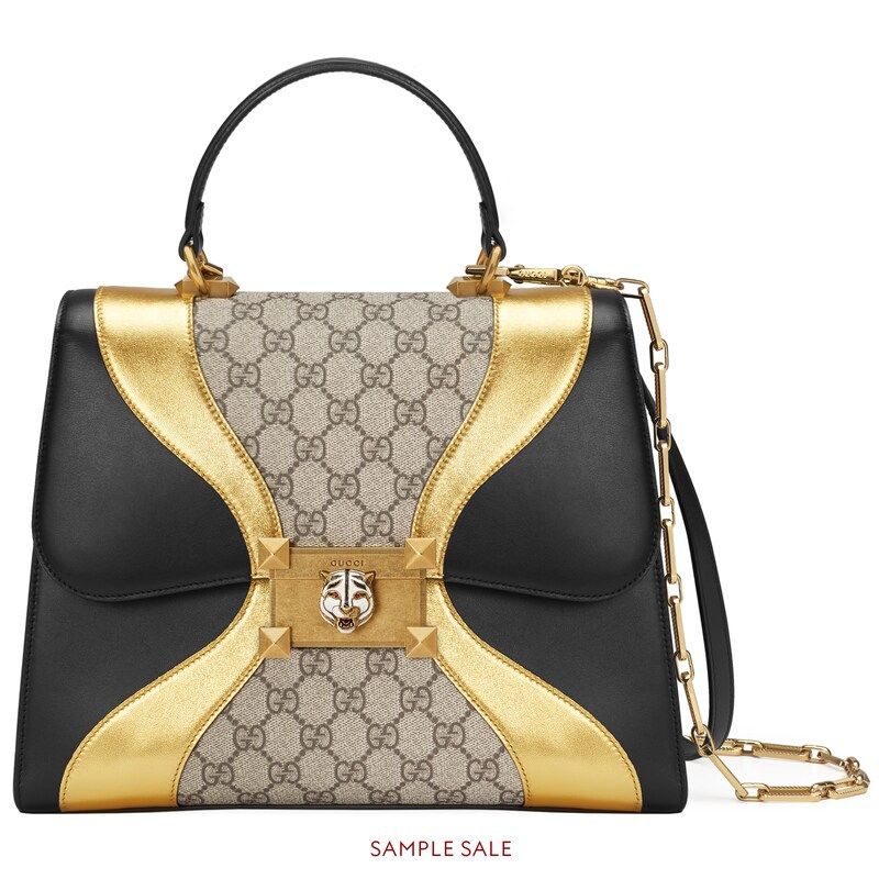 GG medium top handle bag | Gucci (US)