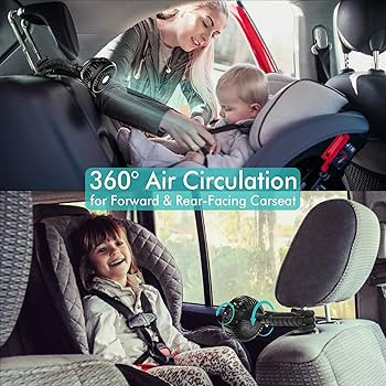 AMACOOL Battery Operated Stroller Fan Flexible Tripod Clip On Fan with 3 Speeds and Rotatable Han... | Amazon (US)