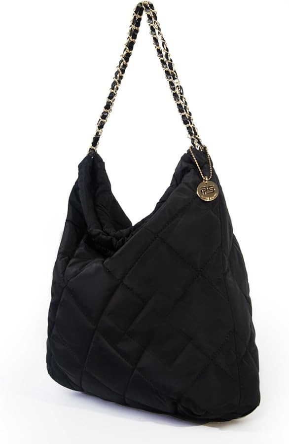 PS PETITE SIMONE Puffer Tote Bag for Women Lightweight Quilted Shoulder Bag | Amazon (US)