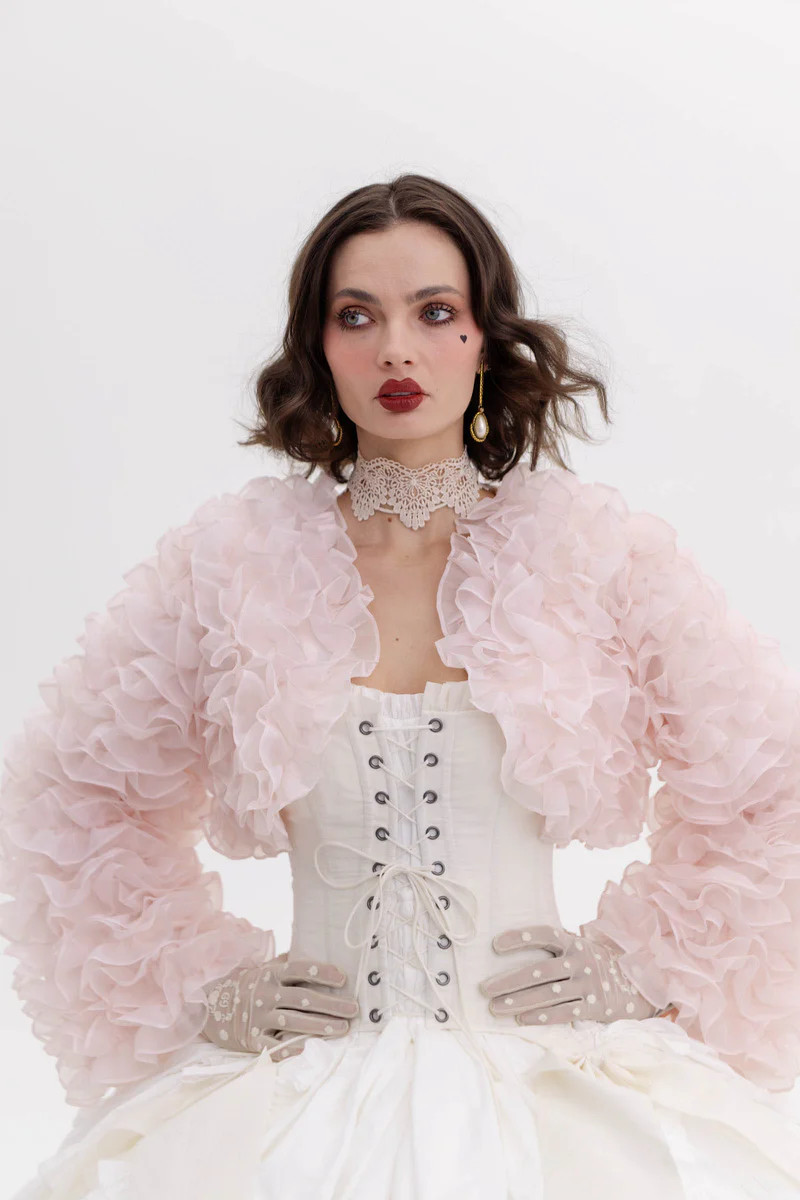 The Blush Baby Boa Jacket | Selkie Collection