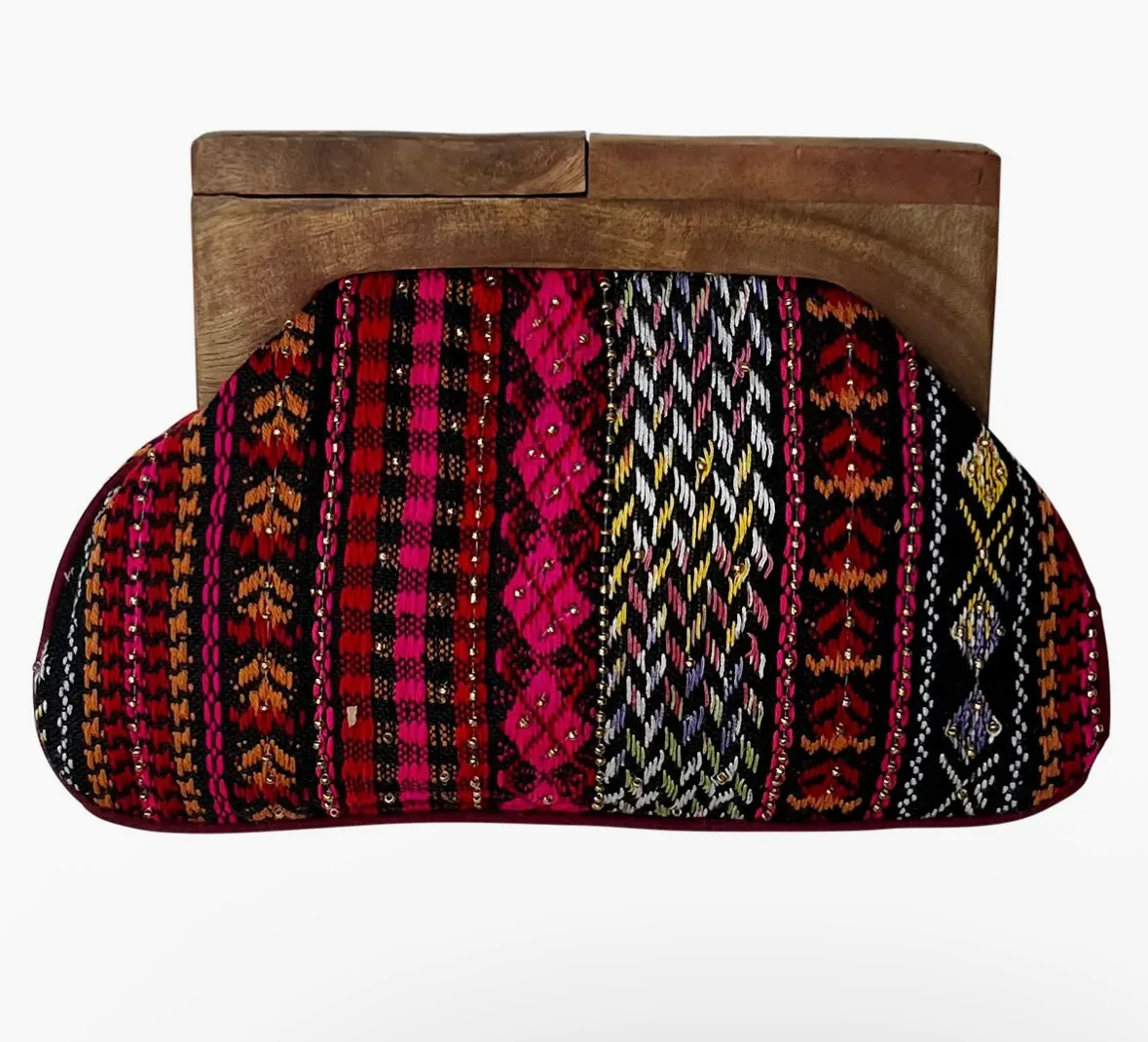 Ember Stripe Clutch | Erin McDermott Jewelry