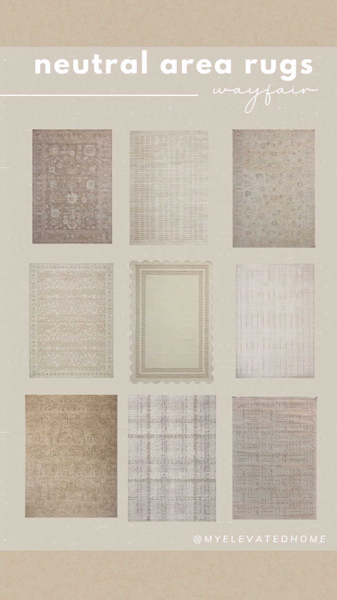 Here are some neutral rugs I’m loving that are on sale!
