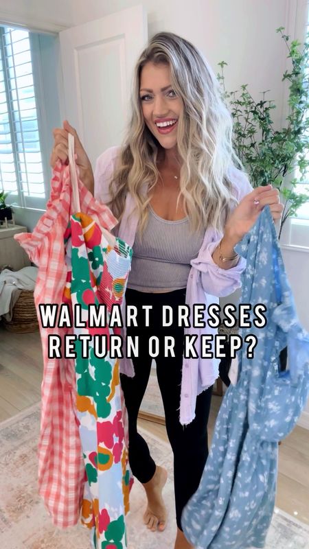 Walmart dresses! Size XS in first and halter, size S gingham - need XS! Love these dresses for summer. The halter dress is my FAVORITE! Perfect for a summer vacation. 


#LTKunder50 #LTKstyletip #LTKtravel