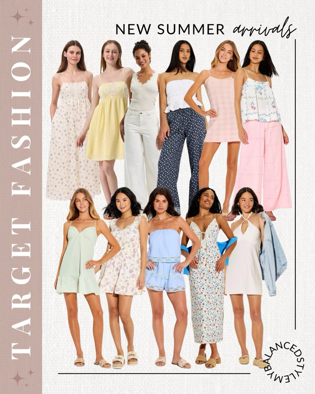 Target summer fashion arrivals

women’s summer outfit ideas
lightweight linen outfits
casual vacation fashion
summer dresses and sandals
beachy everyday style
matching summer sets
elevated poolside looks
trendy warm weather outfits
summer accessories styling

#LTKootd #LTKSeasonal #LTKSaleAlert