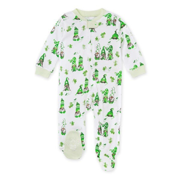 St. Paddy's Day Organic Cotton Pajamas | Burts Bees Baby