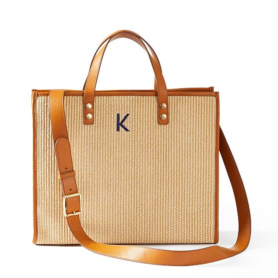 Raffia Essential Tote | Mark and Graham