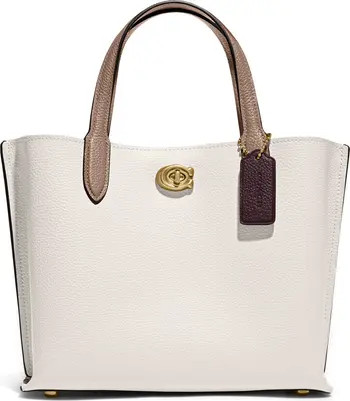 COACH Willow Leather Tote | Nordstrom | Nordstrom