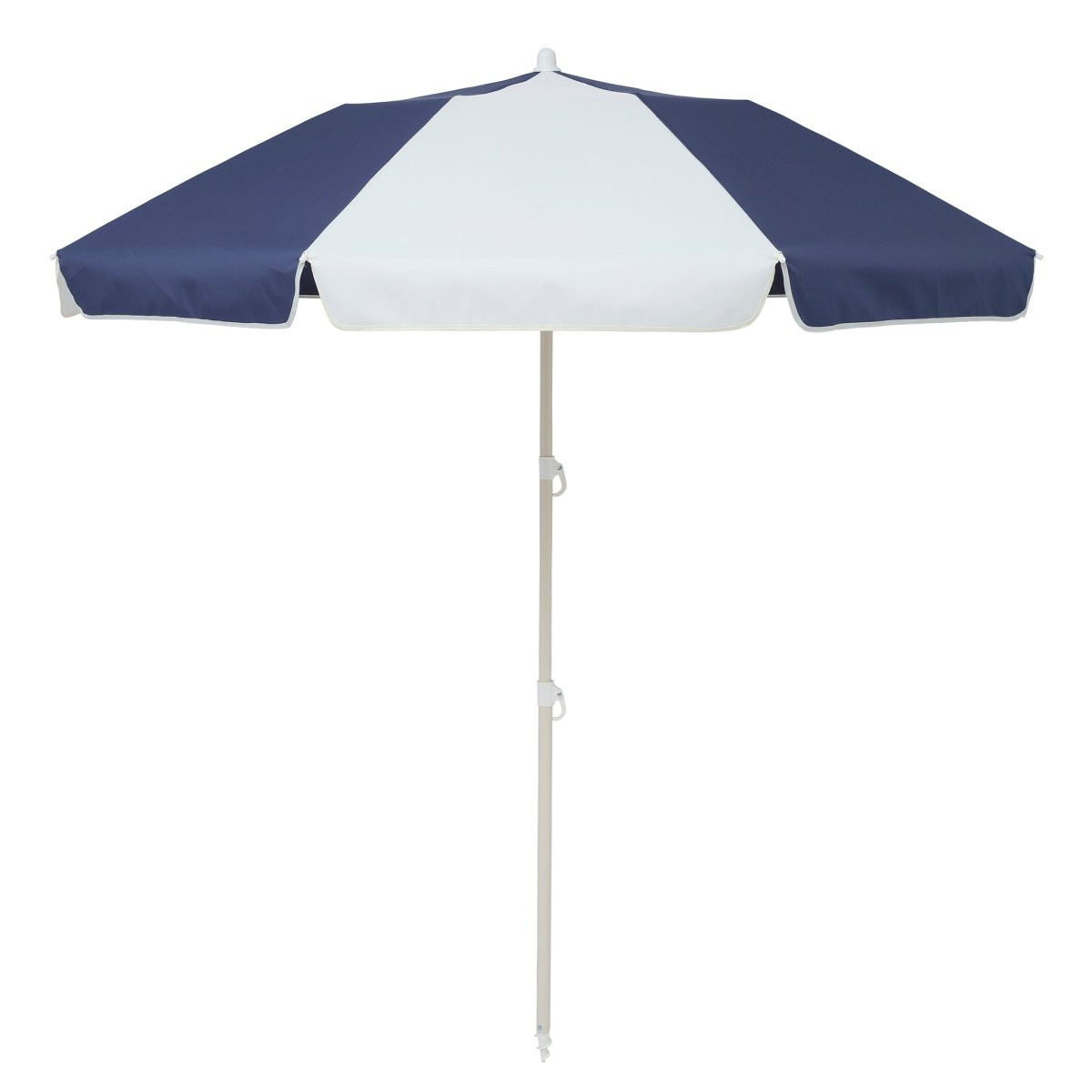 Compact Beach Umbrella - Marine Stripe | SUNNYLIFE US
