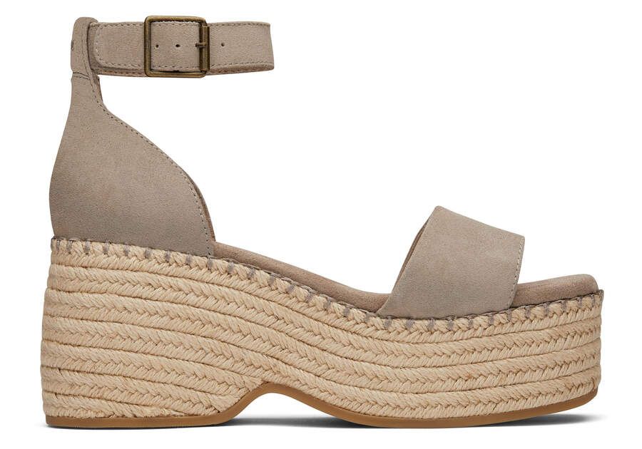 Women

Laila Taupe Suede Platform Sandal | Toms Americas