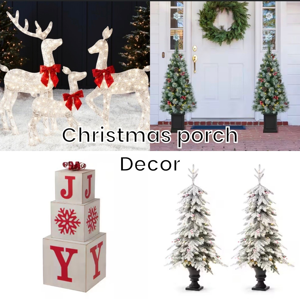 Christmas porch. 
#blackfriday
#porchdecor

#LTKHoliday #LTKCyberWeek #LTKHome