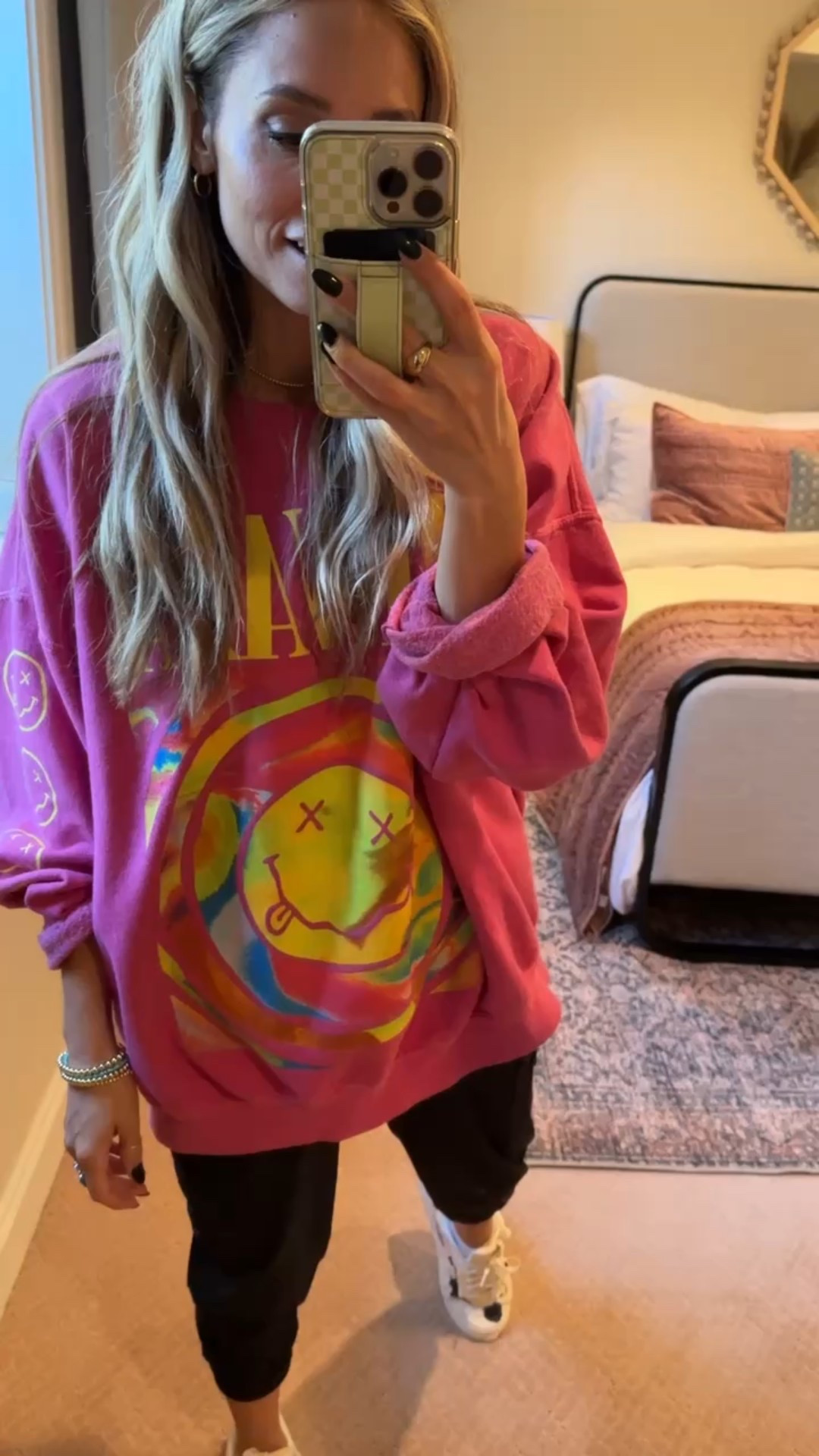 I love these cargo joggers from Target 🎯 Wearing size s / my tts. I paired it with this oversized sweatshirt & it’s the perfect 💗

#LTKdayinmylife #LTKmorningroutine #LTKootd