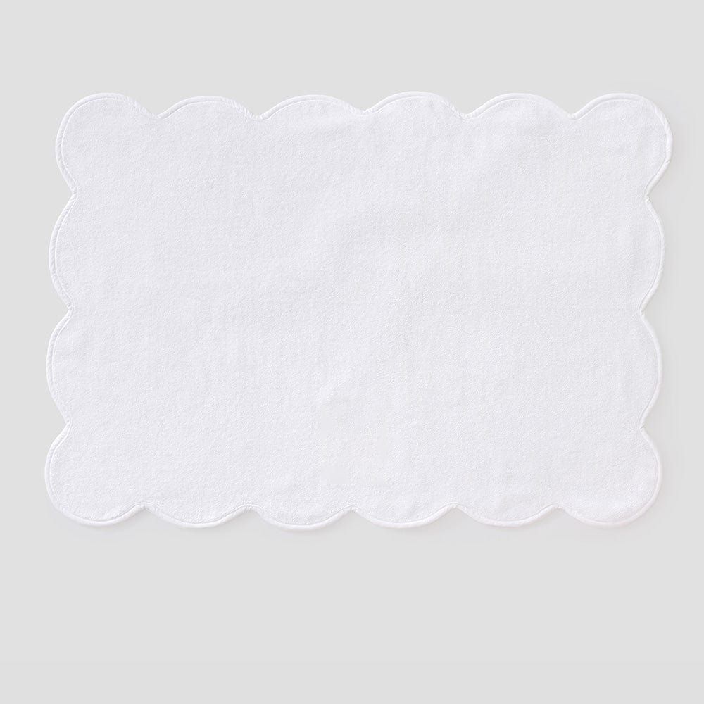 Scallop Bath Mat | Weezie Towels