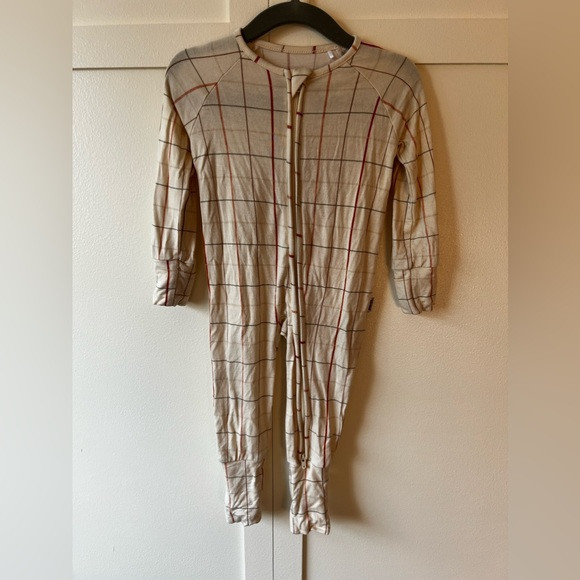 Brixton Phoenix Baby Christmas Plaid Bamboo Zipper Romper Size 6-12 Months | Poshmark
