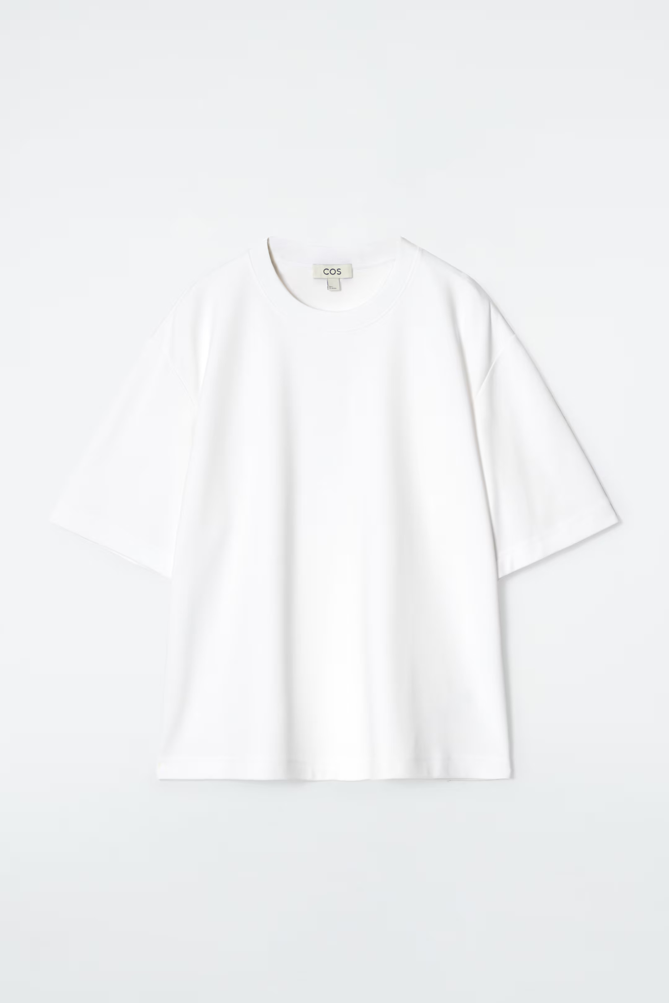 OVERSIZED COTTON T-SHIRT - WHITE | COS UK