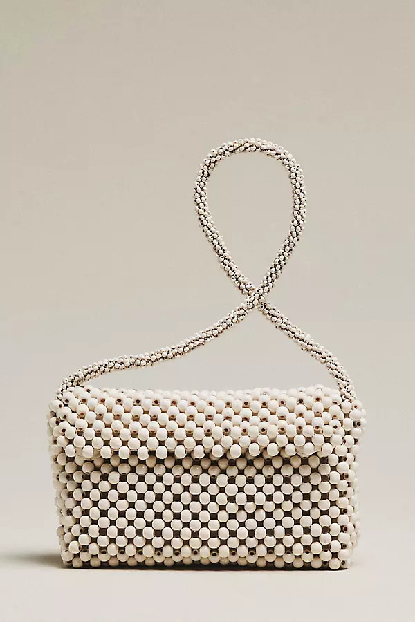 The Fiona Wood Beaded Shoulder Bag | Anthropologie (US)