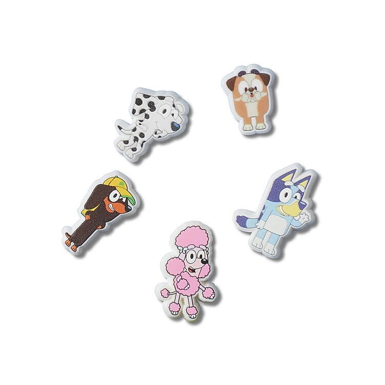 Crocs Bluey Jibbitz Set 5 Pack | Boys | Girl's | Multicolor | Size One Size | Small Accessories | DSW