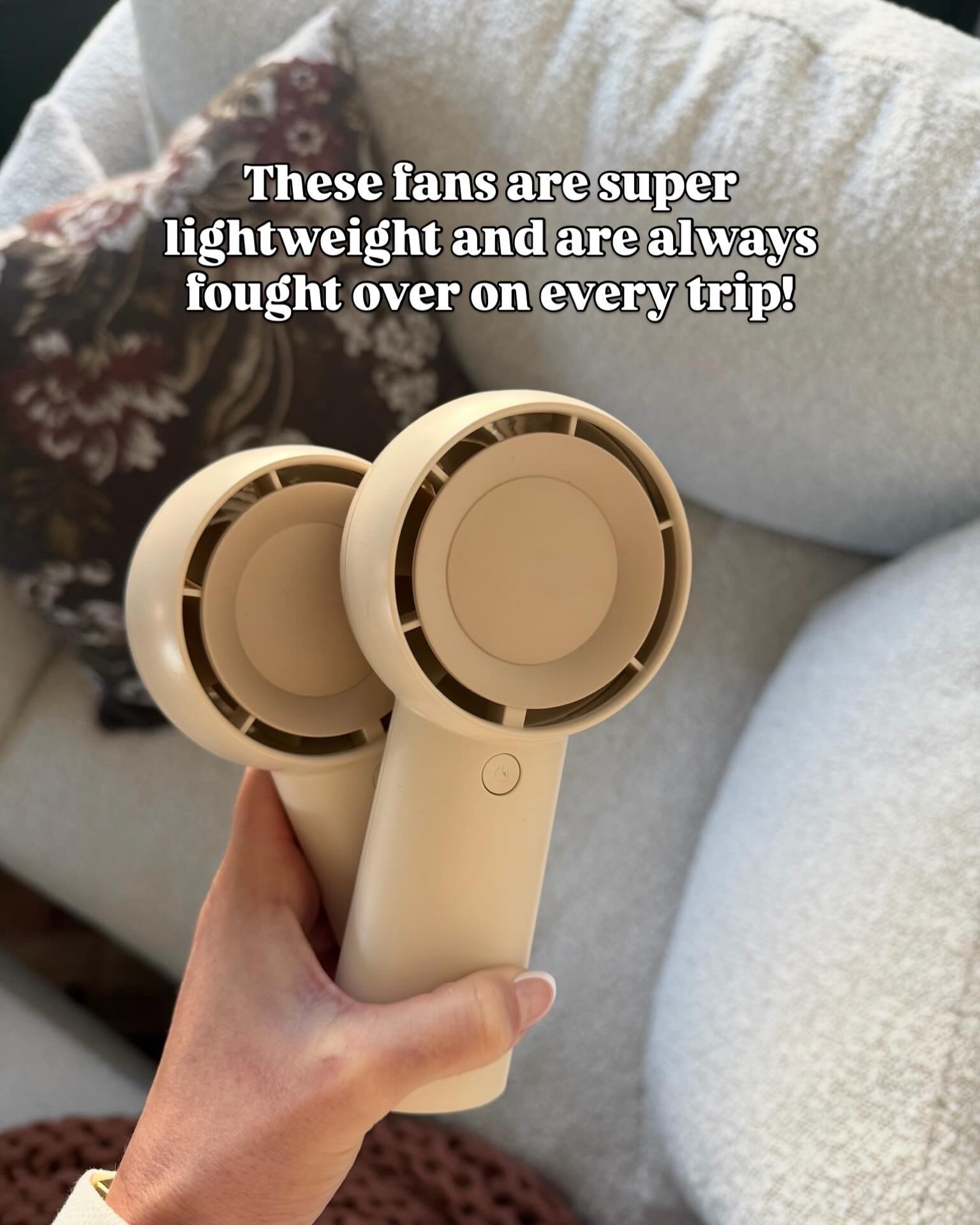 It’s still so hot, we take these fans with us everywhere!! Grab them and keep them in the car!

#LTKmomlife #LTKTravel #LTKdayinmylife