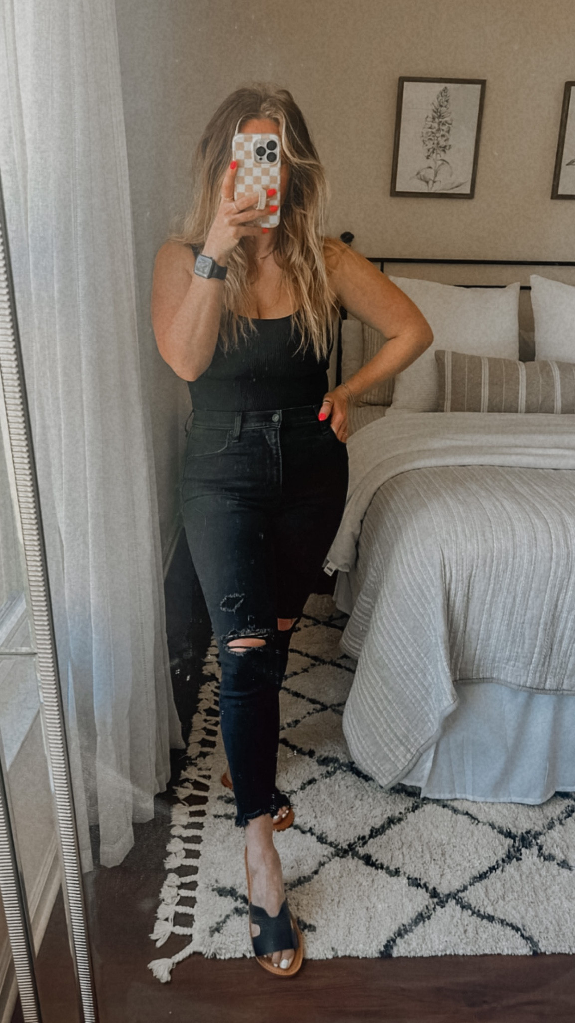 OOTD  for summer to fall 

Amazon bodysuit | skims dupes | Abercrombie jeans | black jeans | fall fashion | summer to fall outfit | transitional outfit | sandals | amazon sandals | 



#LTKunder50 #LTKSeasonal #LTKmidsize