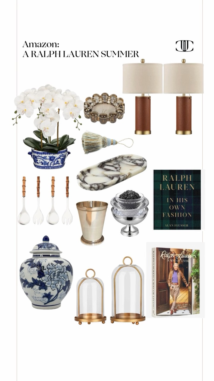 The timeless Ralph Lauren summer aesthetic—without the designer price tag. 🤍⚓

This Amazon edit is filled with classic fashion and home finds inspired by the iconic coastal American style we all love. Think crisp whites, nautical stripes, linen textures, woven accents, polished tailoring, and home décor that feels equal parts relaxed and refined.

If you're looking to bring that timeless summer look into your wardrobe and your home, this edit is for you.

Shop the full collection below. ✨

#AmazonFinds #RalphLaurenInspired #CoastalStyle #ClassicStyle #SummerStyle #AmazonHome #LTKStyle #QuietLuxury #AmericanClassic #TimelessStyle #SummerDecor #PreppyStyle #AmazonFavorites #DesignerInspired

#LTKHome #LTKOver40 #LTKSeasonal