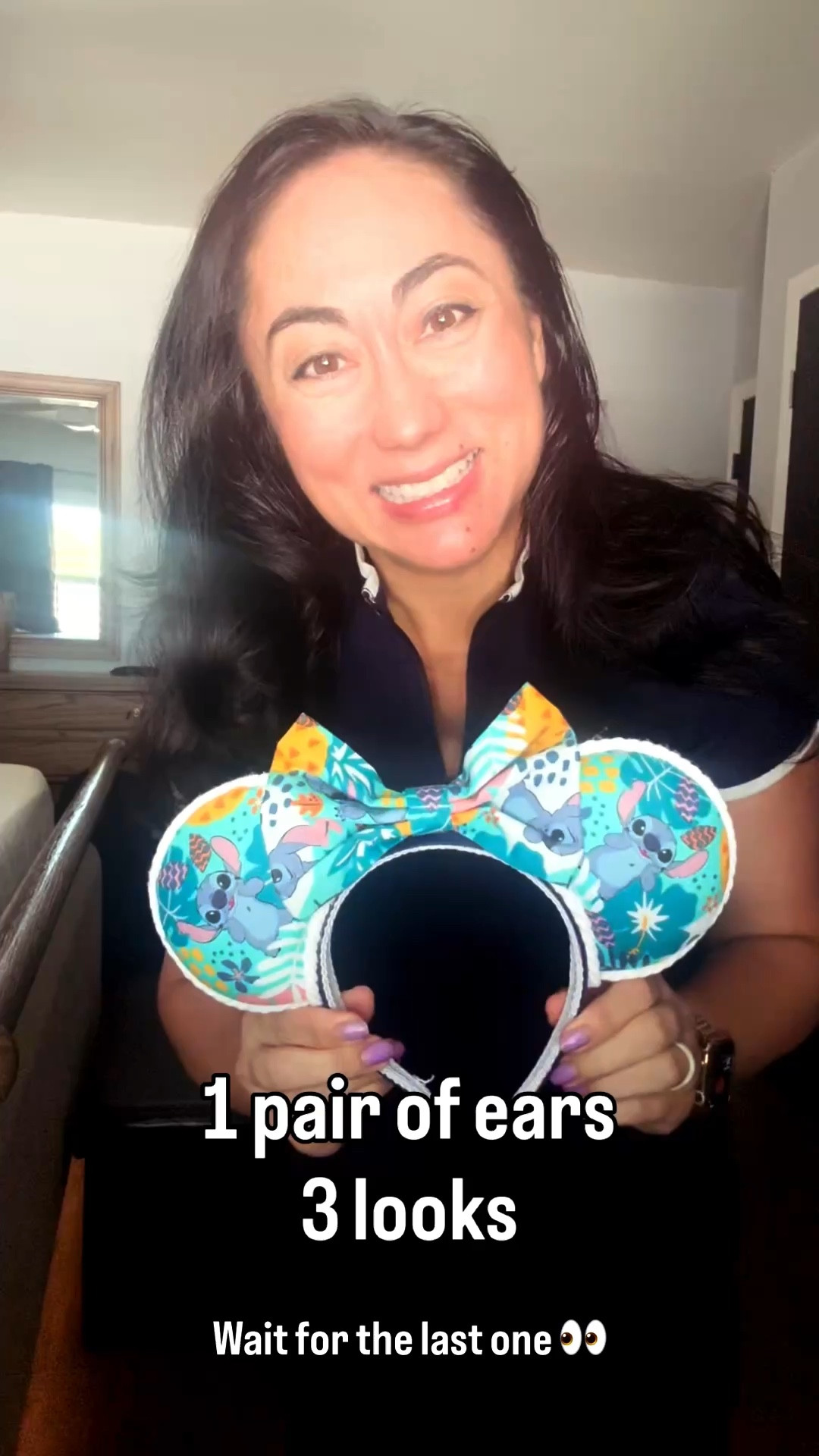 Three ways to style my Stitch-inspired Mickey ears 💙🌺✨ because one outfit is never enough at Disney:

These tropical looks are perfect for the Polynesian, Adventureland, or even Aulani 🌴

1️⃣ Brunch with the girls at ‘Ohana 🤍
Light blue peplum top with the sweetest tropical floral embroidery + bow-tie straps paired with crisp white jeans = effortless island vibes with a touch of girly charm

2️⃣ Sunset on the beach at the Polynesian 💙
This blue/teal romper is flirty, comfy, and perfect for golden hour by the water

3️⃣ Sweet treat stop at Aloha Isle 🌺
Had to bring out my Lilo dress for this one — playful, iconic, and perfect for a little something sweet 🍦

✨ First two looks are from Rent the Runway — use my code RTRXDESI for 60% off your first month ✨

Which look is your fave?! 💫

#LTKootd #LTKMidsize #LTKTravel