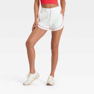 Women's French Terry Piped Shorts - JoyLab™ | Target