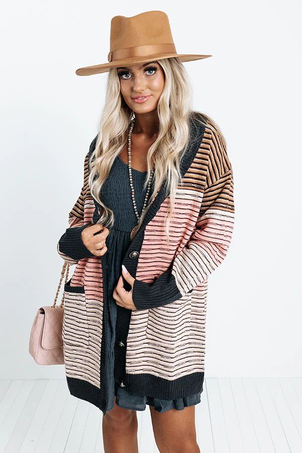 The Wine Down Knit Cardigan | Impressions Online Boutique