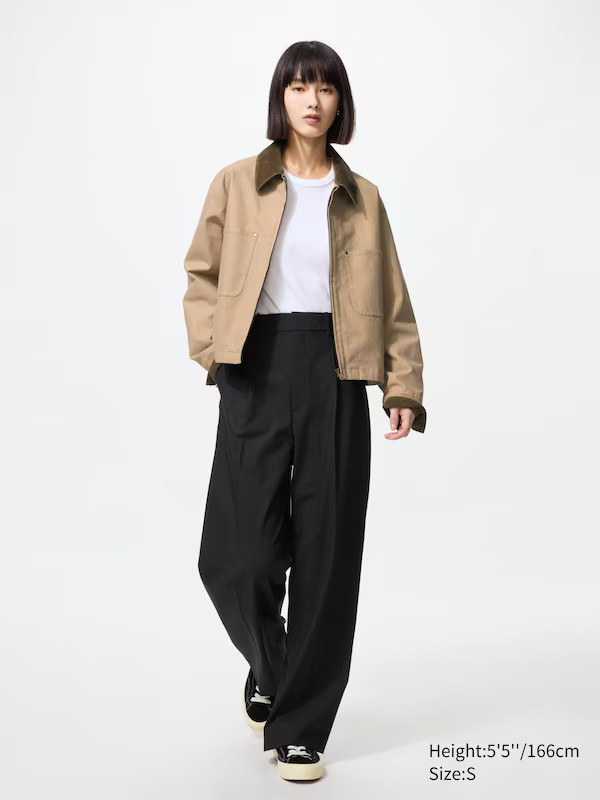 Bundfaltenhose (Wide Fit) | UNIQLO (DE)