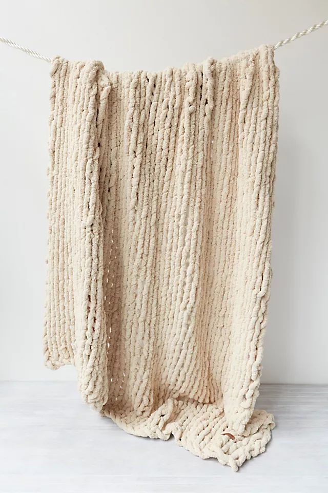 Unhide Braided Marshmallow Blanket | Free People (Global - UK&FR Excluded)