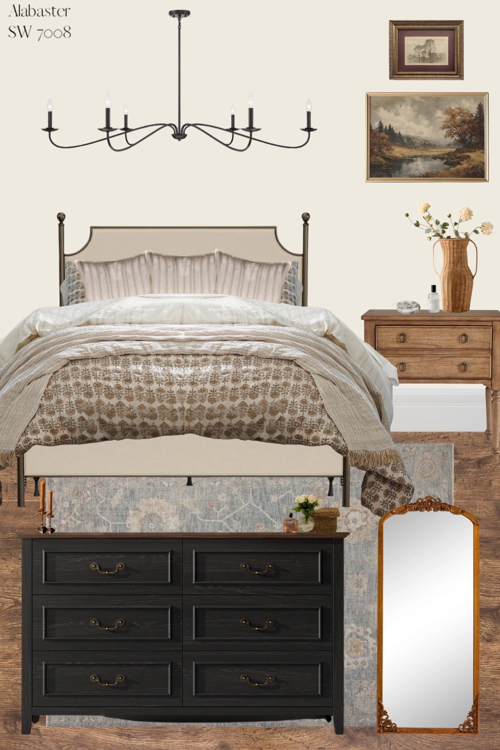 There’s something so special about creating a space that feels like a soft exhale — where every texture, color, and layer works together to make people feel at home. This guest room look is all about quiet comfort: natural wood, breathable linens, soft neutrals, and the gentlest touch of muted blue. It’s simple, timeless, and endlessly welcoming — whether you’re hosting or just want your own retreat to feel a little more peaceful.
You can shop everything  below, from the cozy bedding to the perfect bedside table decor.

#LTKHome