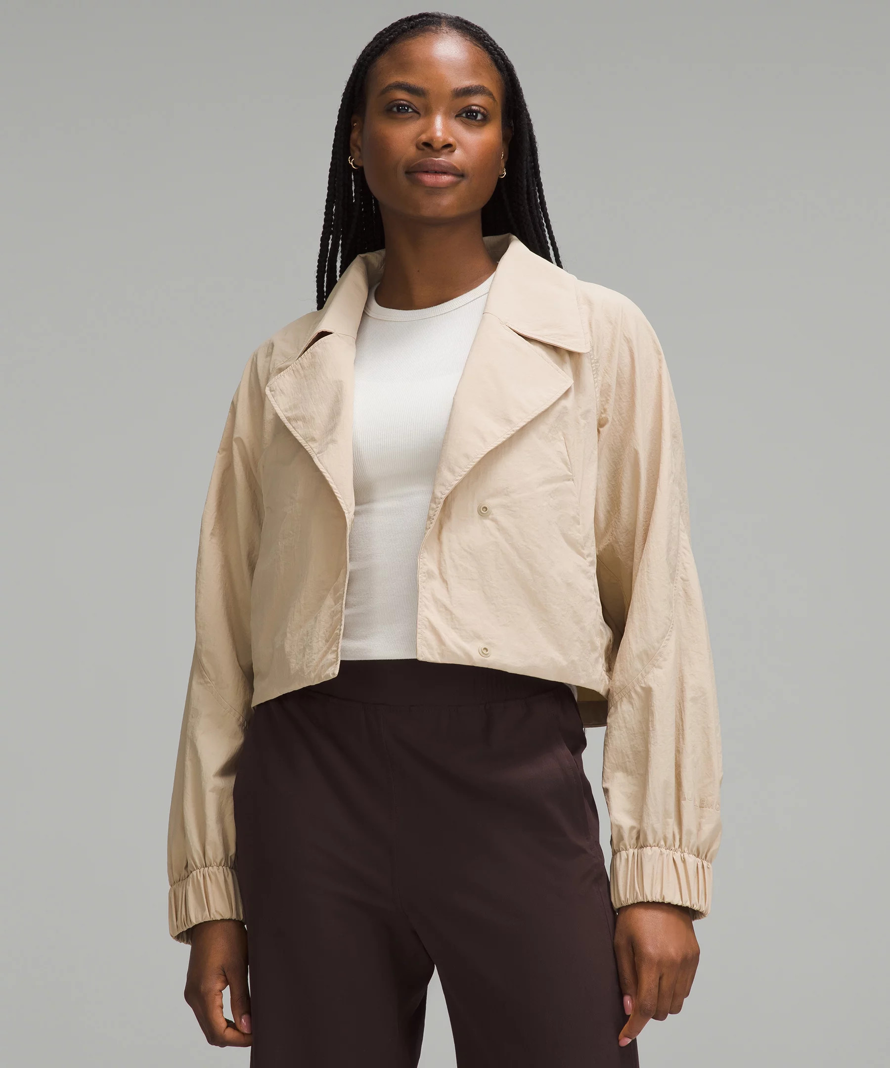 Cropped Trench Jacket | Lululemon (US)