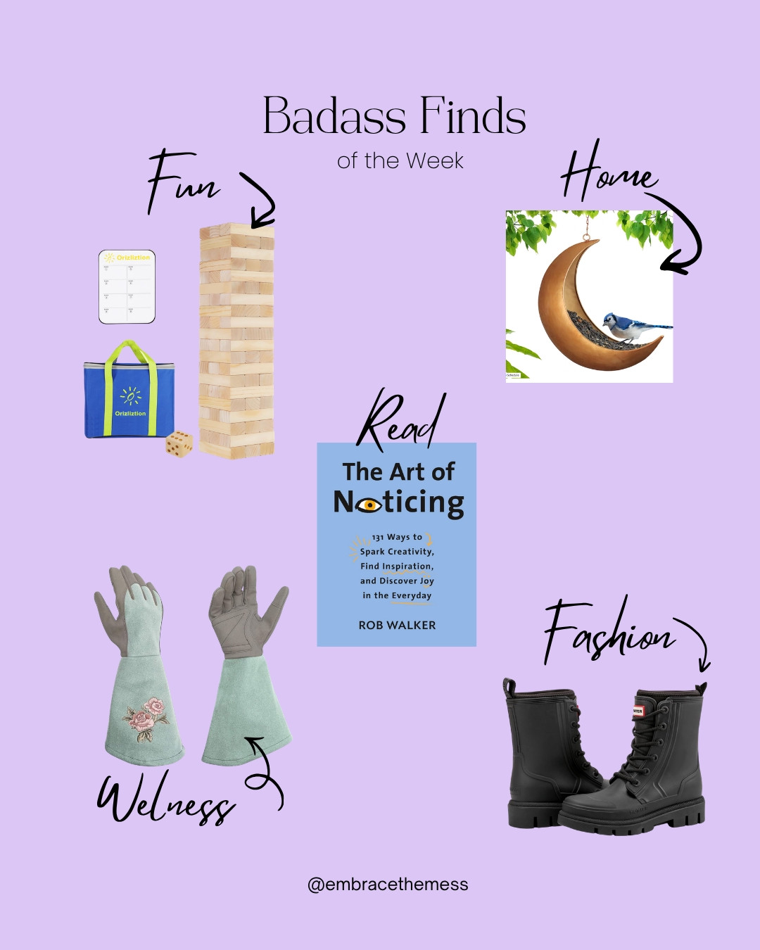 A few badass finds that make everyday life a little more fun ✨ Cute outdoor picks, a great read, and little things that make ordinary days feel better.

#LTKdayinmylife #LTKmorningroutine #LTKselfcare