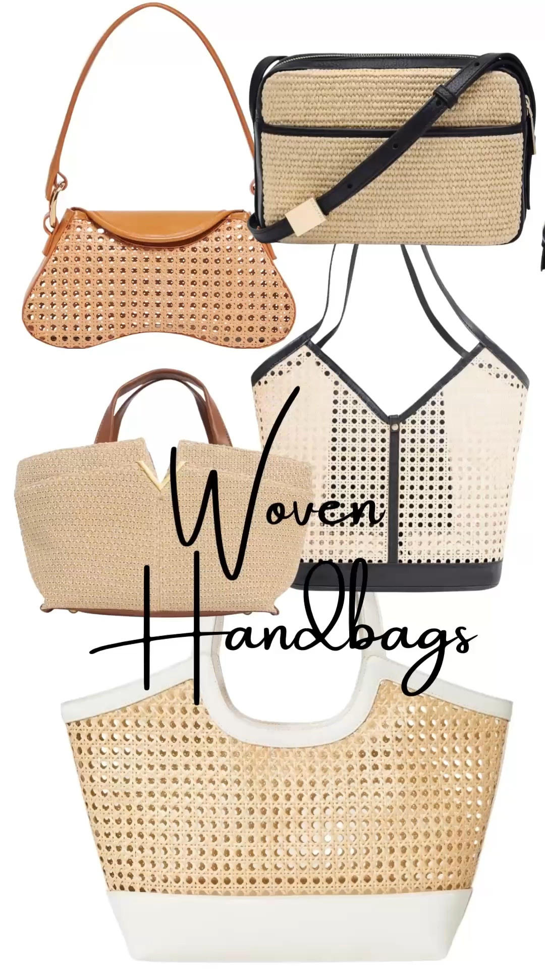 These bags range from small handbag to large tote, beautiful woven textures and perfect for spring to summer ☀️ and of course, on vacation  

#LTKSeasonal #LTKTravel #LTKootd